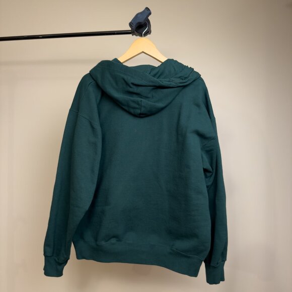 Hanes Dark Green Hoodie (Large) - Picture 2 of 4